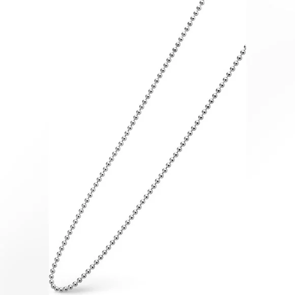 LAGOS SIGNATURE CAVIAR Silver Beaded Necklace